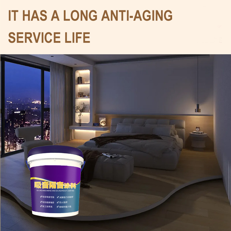 WP-600 Water-based Sound-absorbing And Sound-insulating Paint